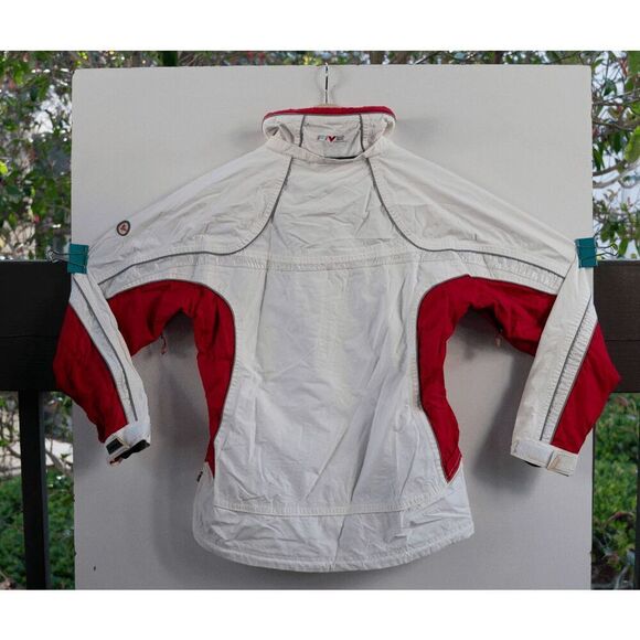 FIVE SEASONS Ski Snow Winter Jacket Women's White Red Size 38 - Picture 7 of 8